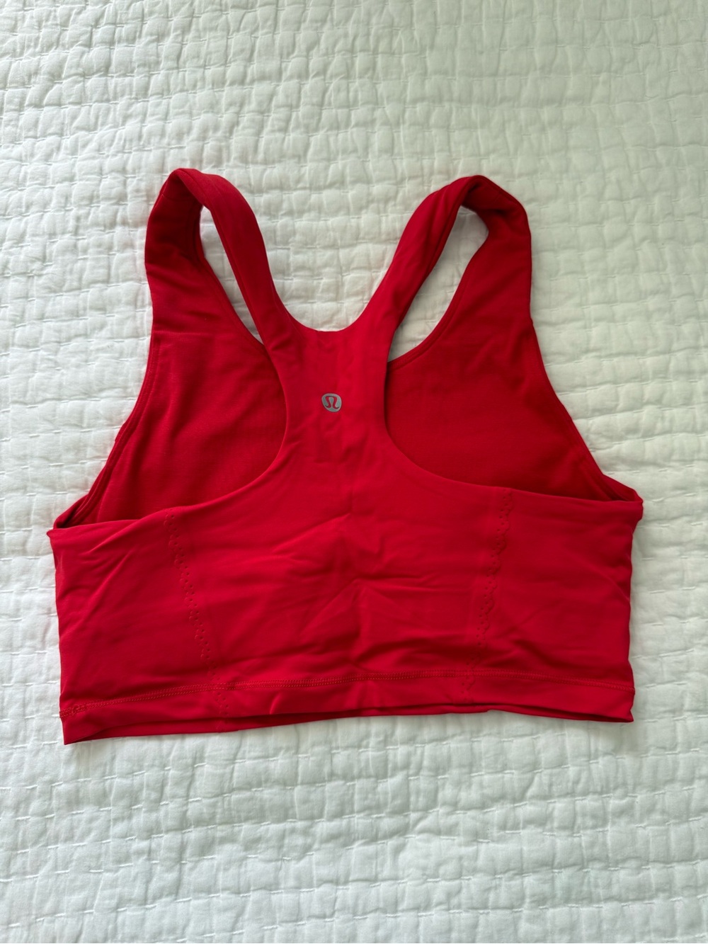 lululemon athletica Bright Red Racerback Sports Bra